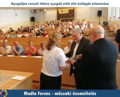 Oktatónkat köszöntjük Oklevéllel