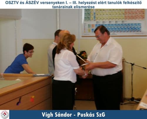 Oktatónkat köszöntjük Oklevéllel